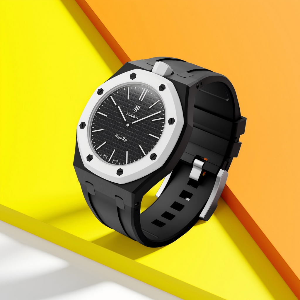 Royal Oak Pop Exclusive Bioceramic Case & Silicone Strap With Cradle