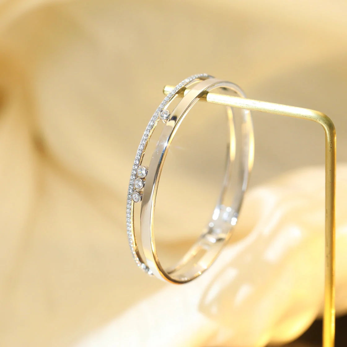 [Elowen jewels]Move Romane Diamant-Armreif