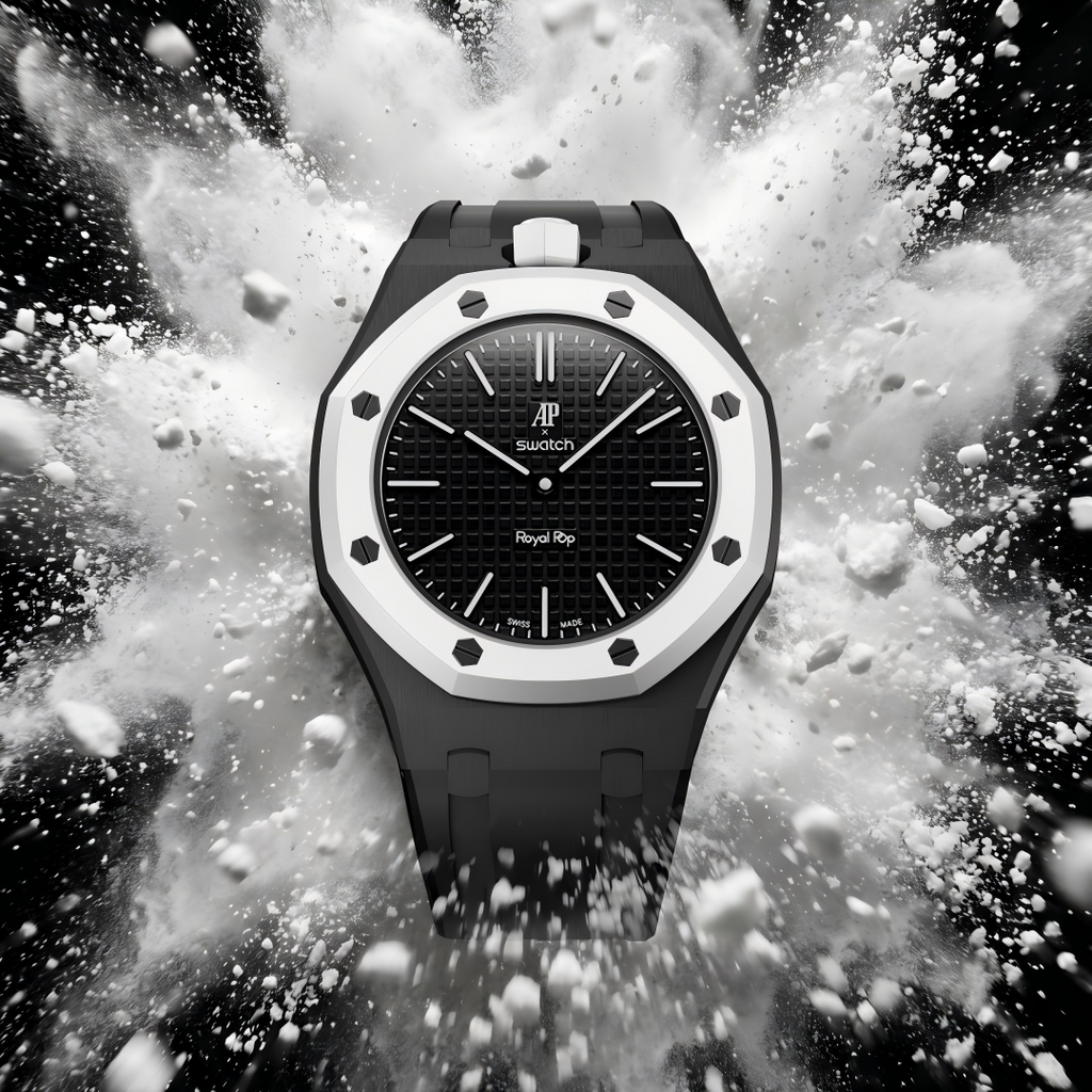 Royal Oak Pop Exclusive Bioceramic Case & Silicone Strap With Cradle