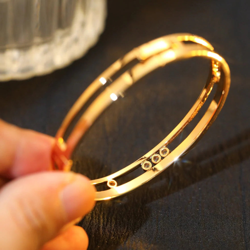 [Elowen jewels]Move Romane Diamant-Armreif