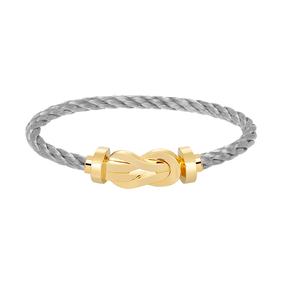 [Elowen jewels ]CHANCE GROSSES 8-FORMEN-SCHNALLENARMBAND OHNE DIAMANTEN GOLD