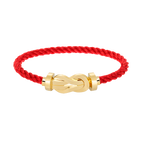 [Elowen jewels ]CHANCE GROSSES 8-FORMEN-SCHNALLENARMBAND OHNE DIAMANTEN GOLD
