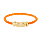 [Elowen jewels ]CHANCE GROSSES 8-FORMEN-SCHNALLENARMBAND OHNE DIAMANTEN GOLD