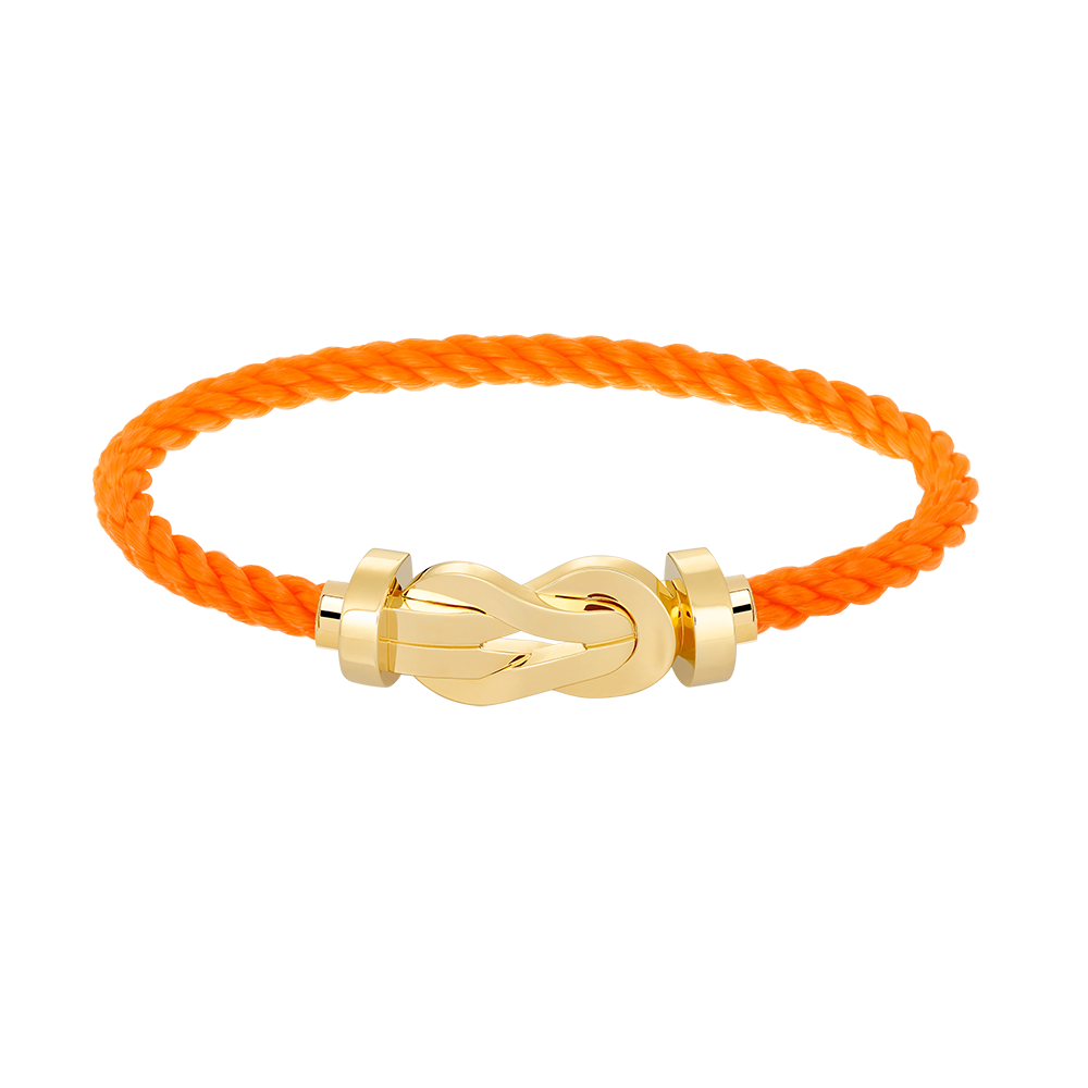 [Elowen jewels ]CHANCE GROSSES 8-FORMEN-SCHNALLENARMBAND OHNE DIAMANTEN GOLD