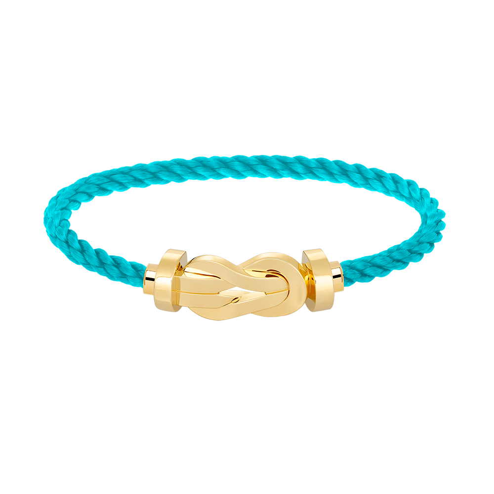 [Elowen jewels ]CHANCE GROSSES 8-FORMEN-SCHNALLENARMBAND OHNE DIAMANTEN GOLD