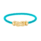 [Elowen jewels ]CHANCE GROSSES 8-FORMEN-SCHNALLENARMBAND OHNE DIAMANTEN GOLD