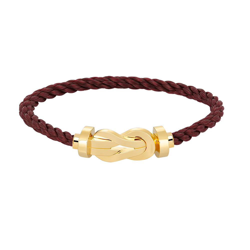 [Elowen jewels ]CHANCE GROSSES 8-FORMEN-SCHNALLENARMBAND OHNE DIAMANTEN GOLD