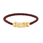 [Elowen jewels ]CHANCE GROSSES 8-FORMEN-SCHNALLENARMBAND OHNE DIAMANTEN GOLD