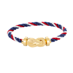 [Elowen jewels ]CHANCE GROSSES 8-FORMEN-SCHNALLENARMBAND OHNE DIAMANTEN GOLD