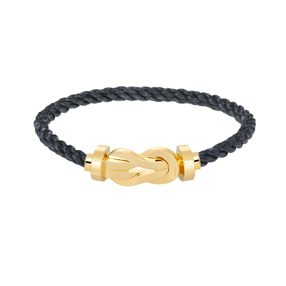 [Elowen jewels ]CHANCE GROSSES 8-FORMEN-SCHNALLENARMBAND OHNE DIAMANTEN GOLD
