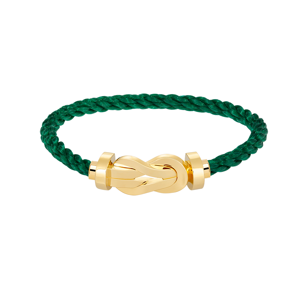 [Elowen jewels ]CHANCE GROSSES 8-FORMEN-SCHNALLENARMBAND OHNE DIAMANTEN GOLD