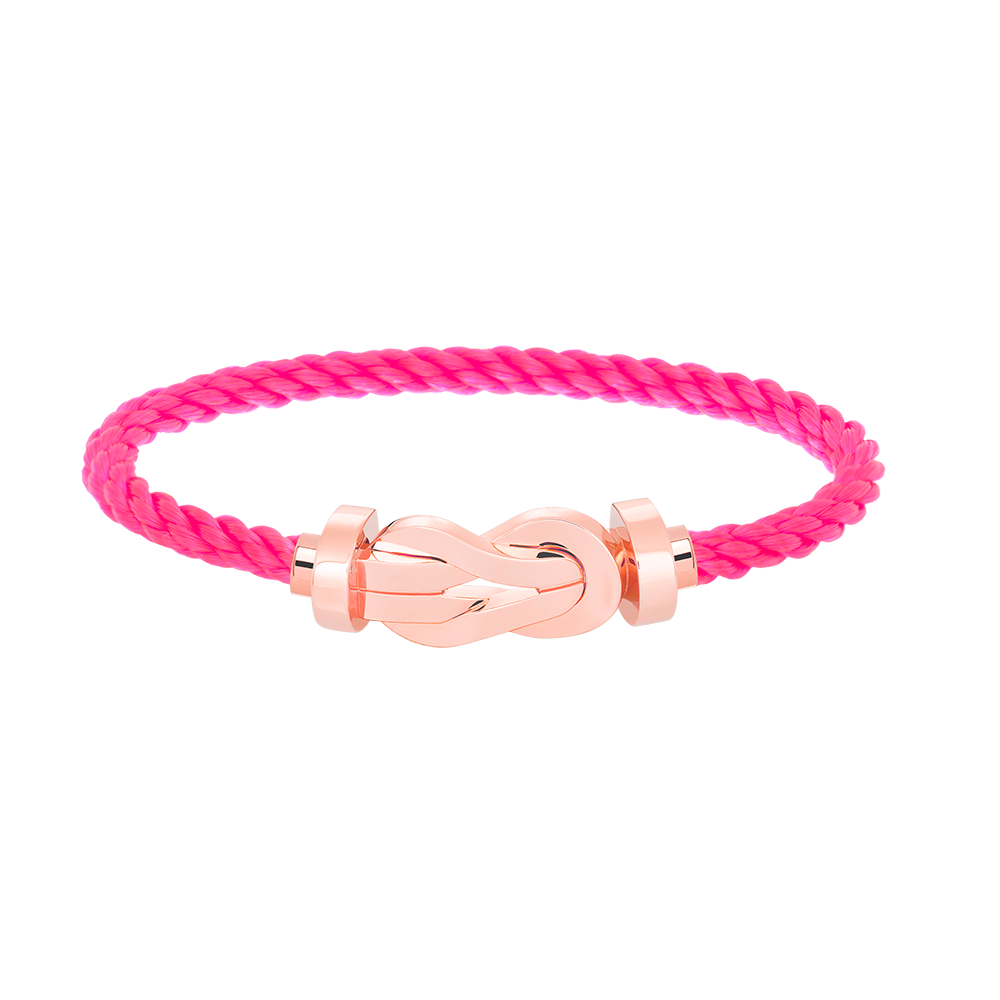 [Elowen jewels ]CHANCE GROSSES 8-FIGUREN-SCHNALLENARMBAND OHNE DIAMANTEN ROSÉGOLD