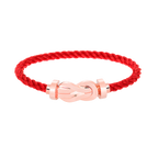[Elowen jewels ]CHANCE GROSSES 8-FIGUREN-SCHNALLENARMBAND OHNE DIAMANTEN ROSÉGOLD