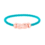[Elowen jewels ]CHANCE GROSSES 8-FIGUREN-SCHNALLENARMBAND OHNE DIAMANTEN ROSÉGOLD