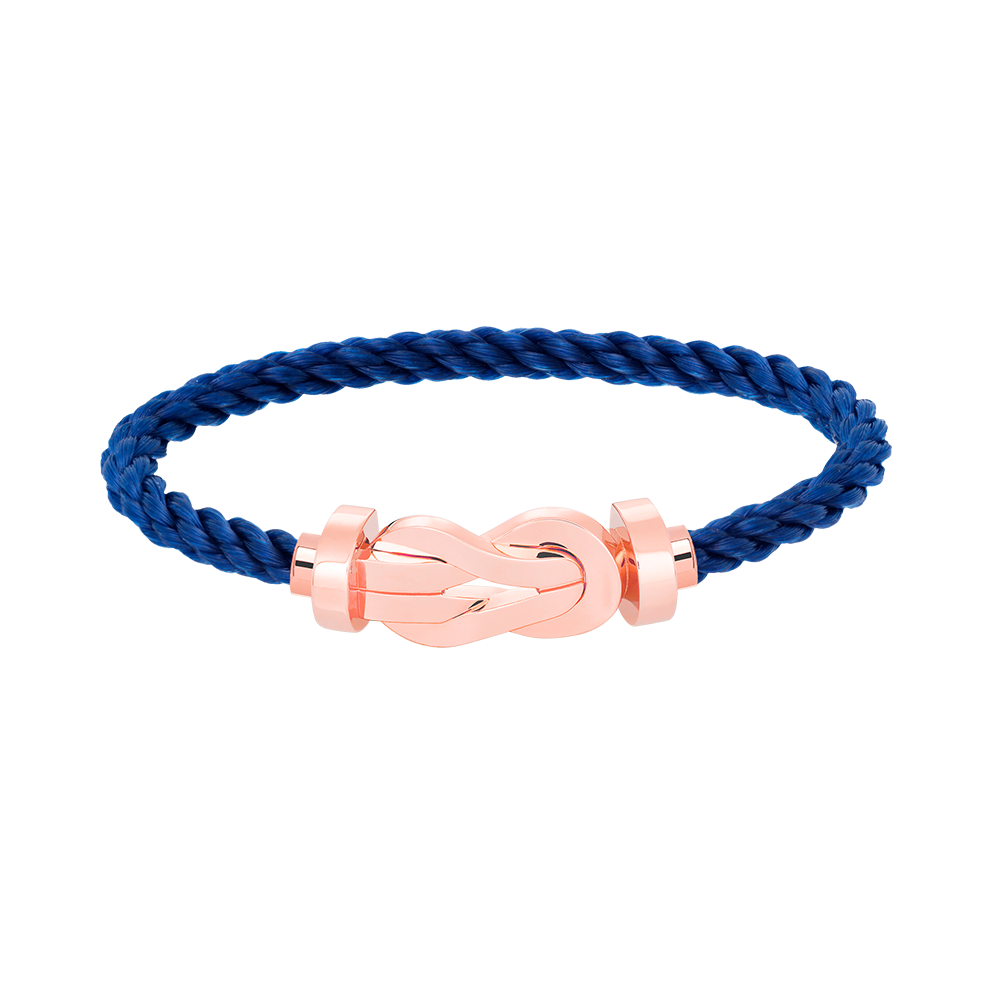 [Elowen jewels ]CHANCE GROSSES 8-FIGUREN-SCHNALLENARMBAND OHNE DIAMANTEN ROSÉGOLD