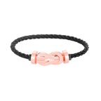 [Elowen jewels ]CHANCE GROSSES 8-FIGUREN-SCHNALLENARMBAND OHNE DIAMANTEN ROSÉGOLD