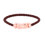 [Elowen jewels ]CHANCE GROSSES 8-FIGUREN-SCHNALLENARMBAND OHNE DIAMANTEN ROSÉGOLD