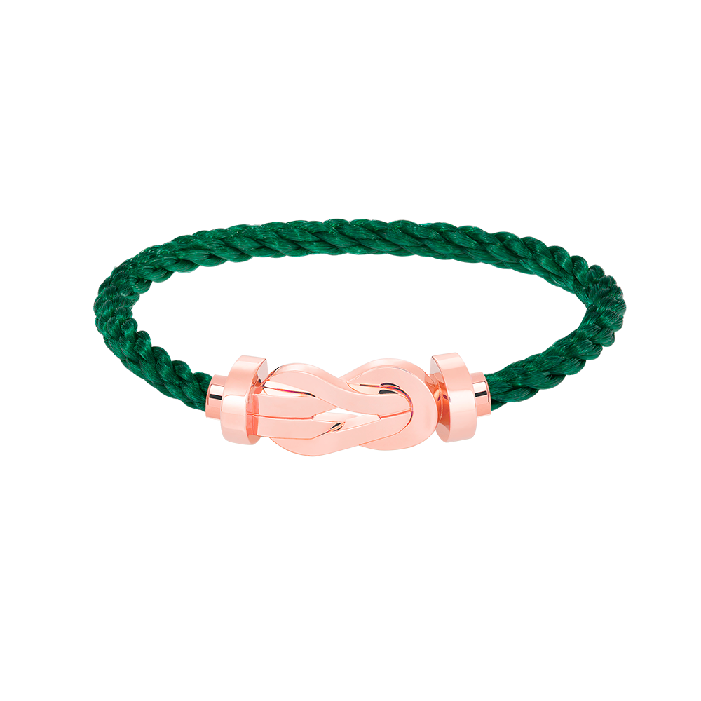 [Elowen jewels ]CHANCE GROSSES 8-FIGUREN-SCHNALLENARMBAND OHNE DIAMANTEN ROSÉGOLD