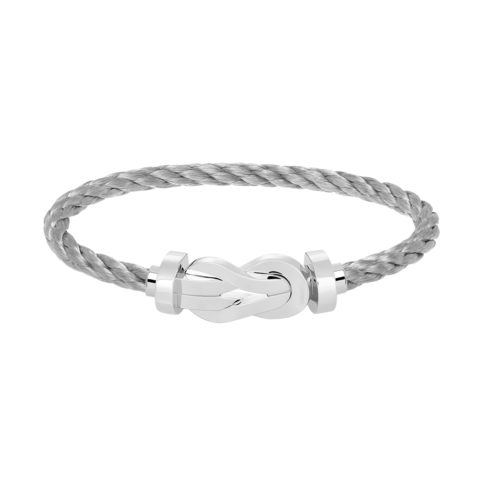 [Elowen jewels ]CHANCE LARGE 8 FIGURE BUCKLE NO DIAMOND BRACELET SILVER