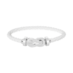 [Elowen jewels ]CHANCE GROSSES ACHTER-SCHNALLENARMBAND OHNE DIAMANTEN SILBER