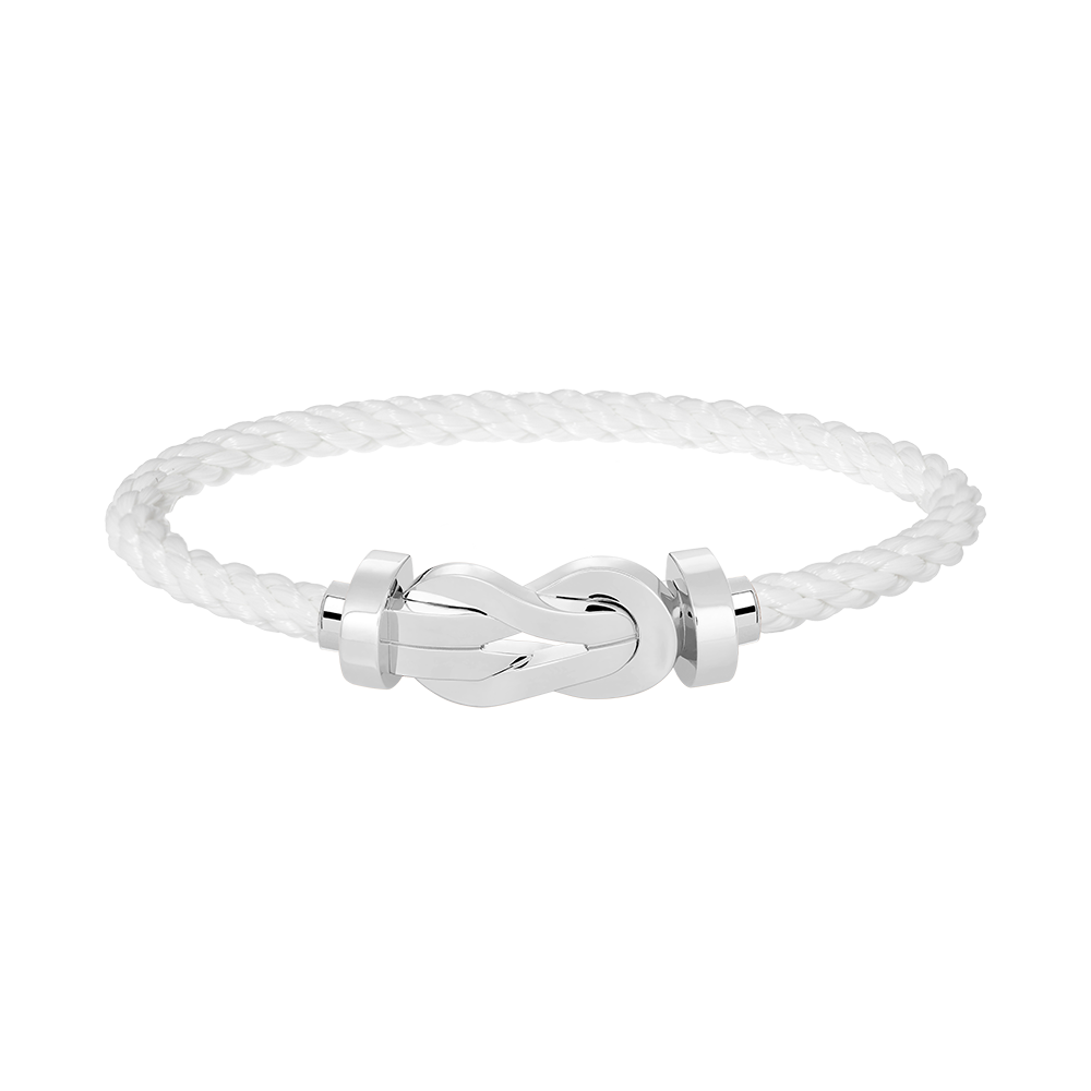 [Elowen jewels ]CHANCE LARGE 8 FIGURE BUCKLE NO DIAMOND BRACELET SILVER