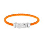 [Elowen jewels ]CHANCE GROSSES ACHTER-SCHNALLENARMBAND OHNE DIAMANTEN SILBER