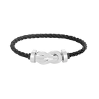 [Elowen jewels ]CHANCE GROSSES ACHTER-SCHNALLENARMBAND OHNE DIAMANTEN SILBER
