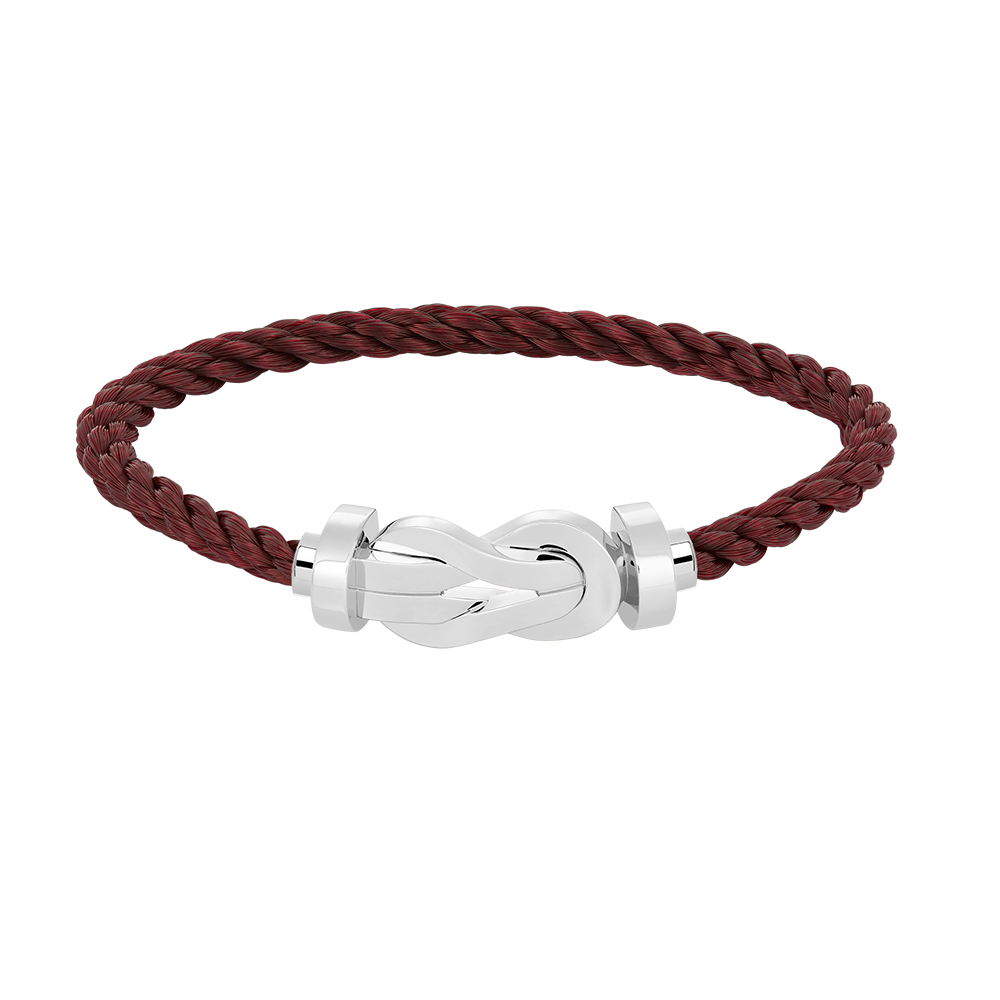 [Elowen jewels ]CHANCE LARGE 8 FIGURE BUCKLE NO DIAMOND BRACELET SILVER