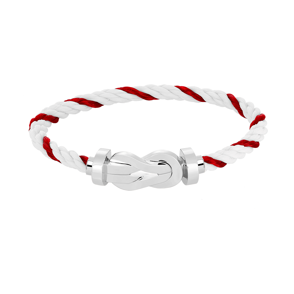 [Elowen jewels ]CHANCE GROSSES ACHTER-SCHNALLENARMBAND OHNE DIAMANTEN SILBER