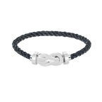 [Elowen jewels ]CHANCE GROSSES ACHTER-SCHNALLENARMBAND OHNE DIAMANTEN SILBER