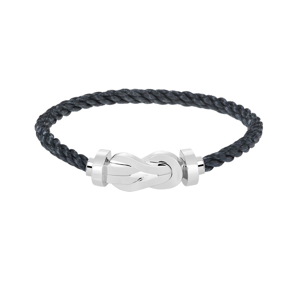 [Elowen jewels ]CHANCE LARGE 8 FIGURE BUCKLE NO DIAMOND BRACELET SILVER