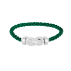 [Elowen jewels ]CHANCE GROSSES ACHTER-SCHNALLENARMBAND OHNE DIAMANTEN SILBER