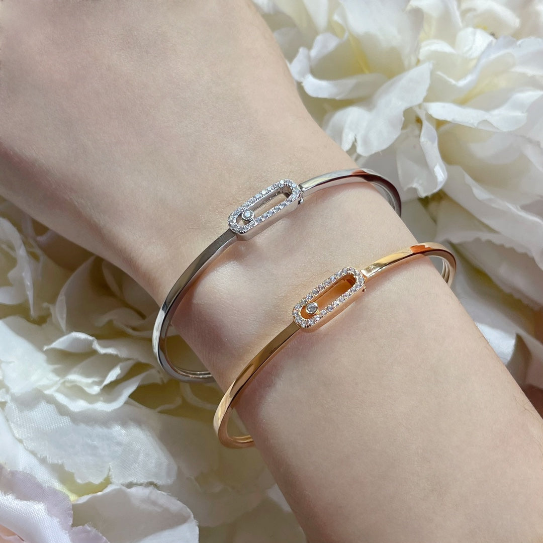 [Elowen jewels]Move Uno pavé flex bangle medium