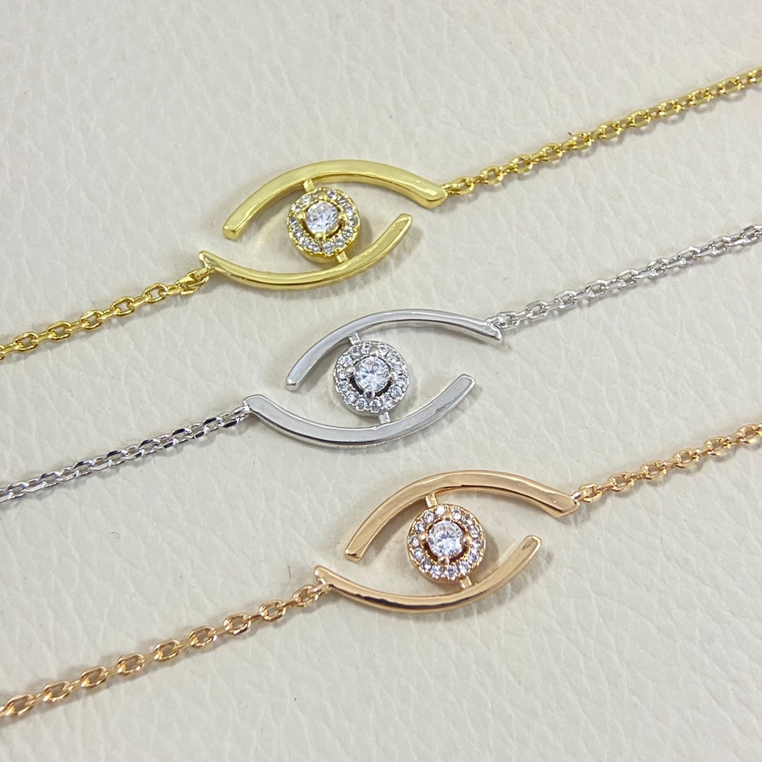 [Elowen jewels] ラッキーアイ パヴェダイヤモンド ブレスレット