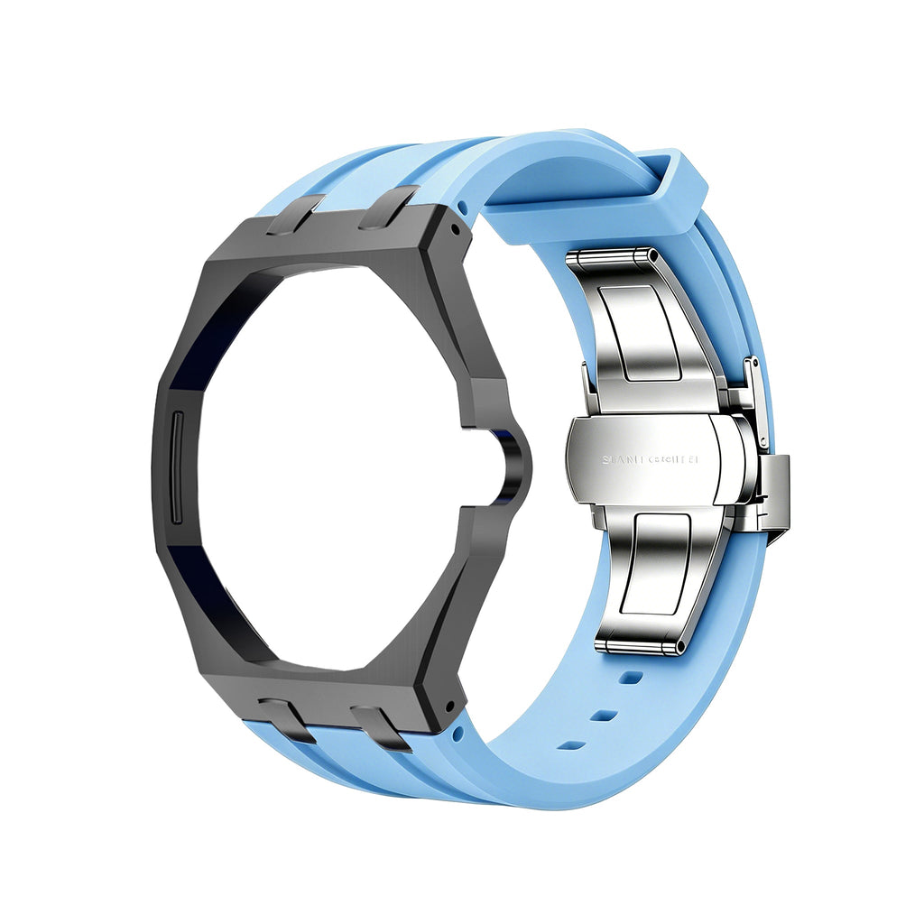 Royal Oak Pop Black Steel Case & Silicone Strap