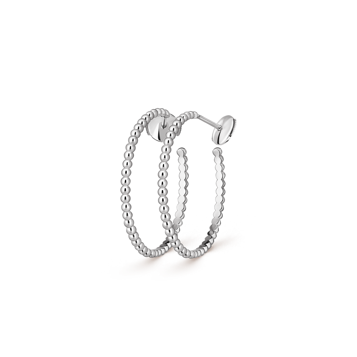 [Elowen jewels] スムースビーズスタッドピアス