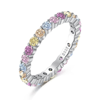[Elowen Jewels]Dazzling Resplendent Round Cut Party Ring