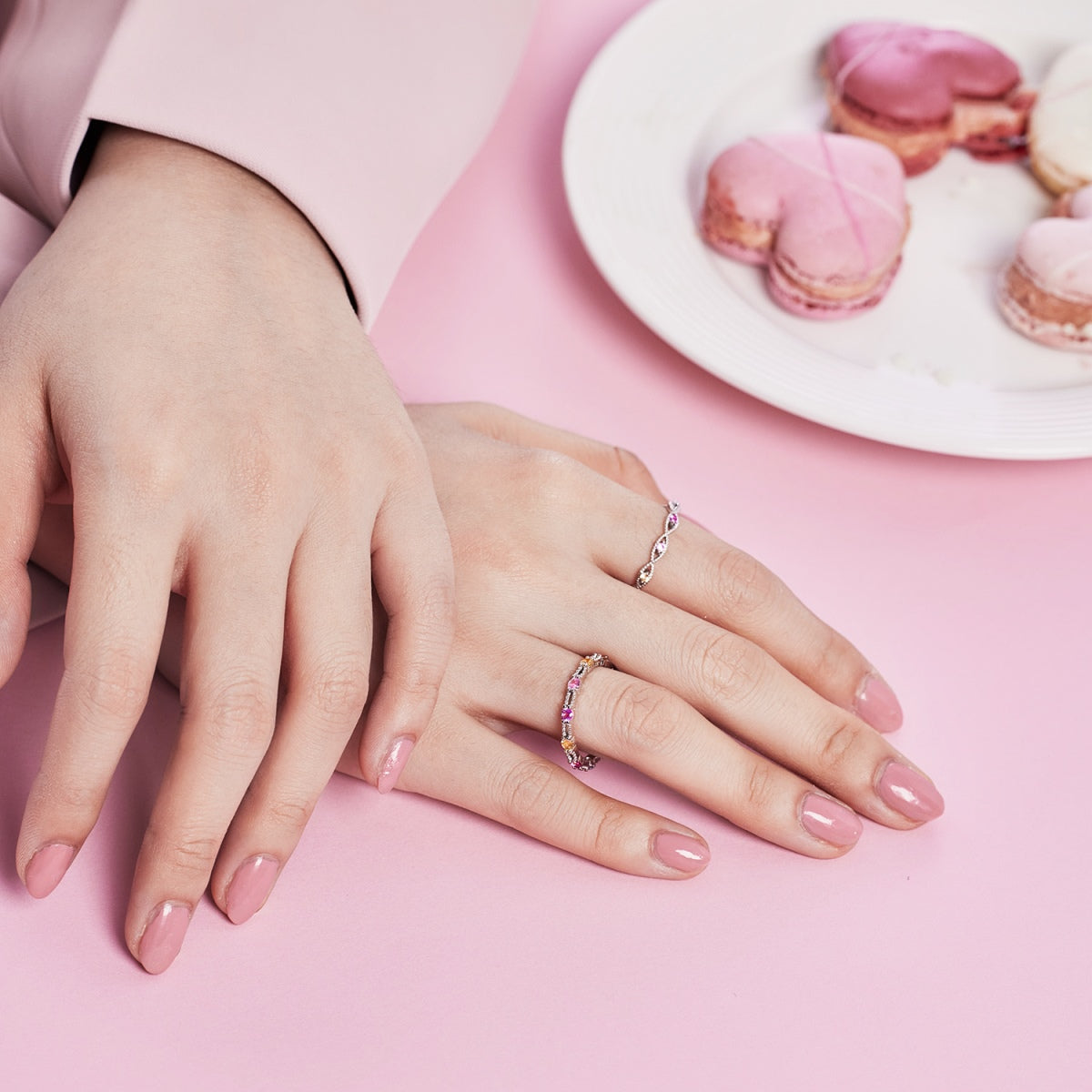 [Elowen Jewels]Elegant Energetic Round Cut Daily Ring