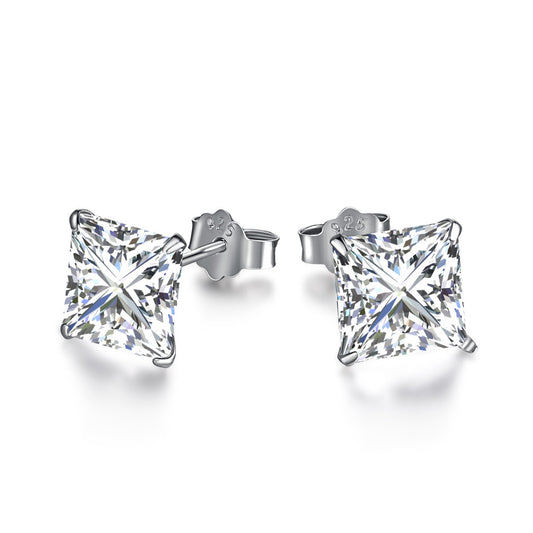[Elowen Jewels ]Ornate Square Shape Earrings