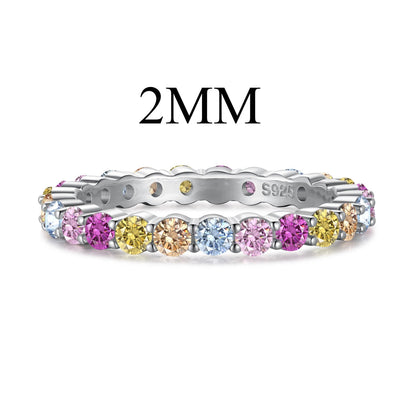 [Elowen Jewels]Elegant Vivid Round Cut Daily Ring