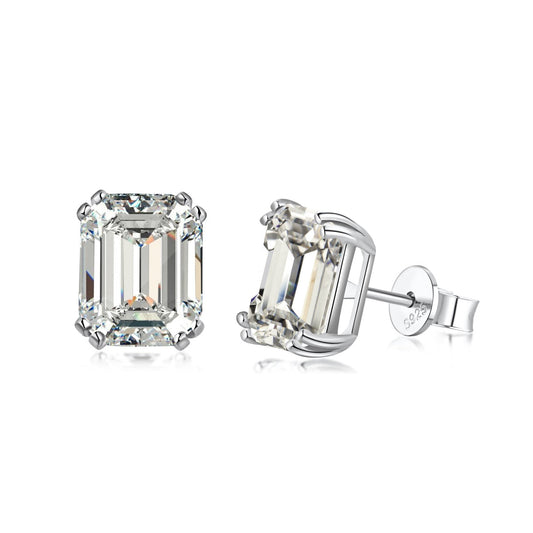 [Elowen Jewels ]Dazzling Square Shape Earrings