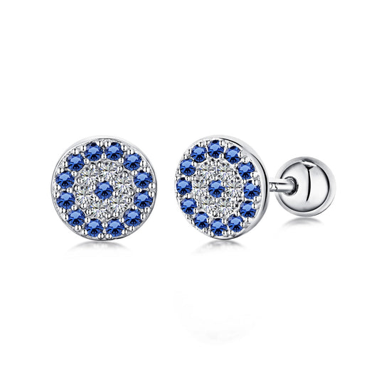 [Elowen Jewels ]Devil's Eye Ear Bone Nail Earrings