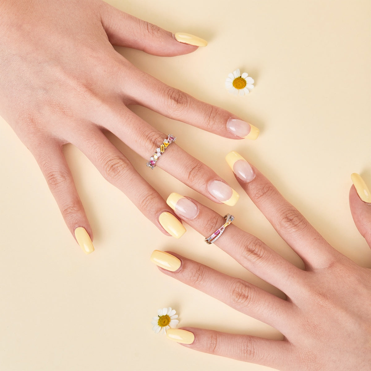[Elowen Jewels]Energetic Elegant Radiant Cut Party Ring