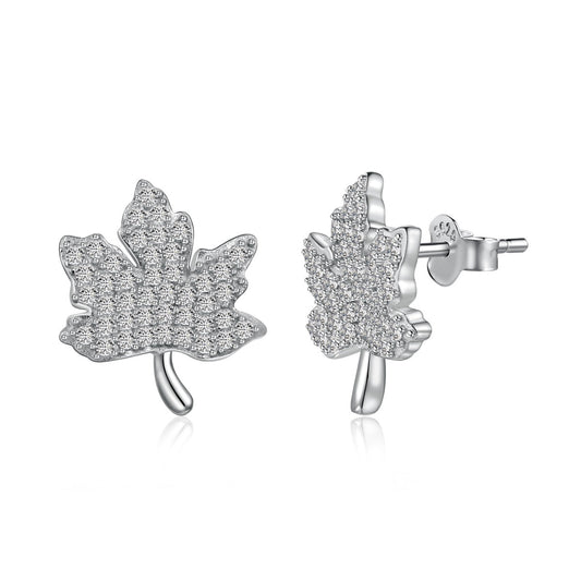 [Elowen Jewels ]Exquisite Maple Leaf Design Earrings