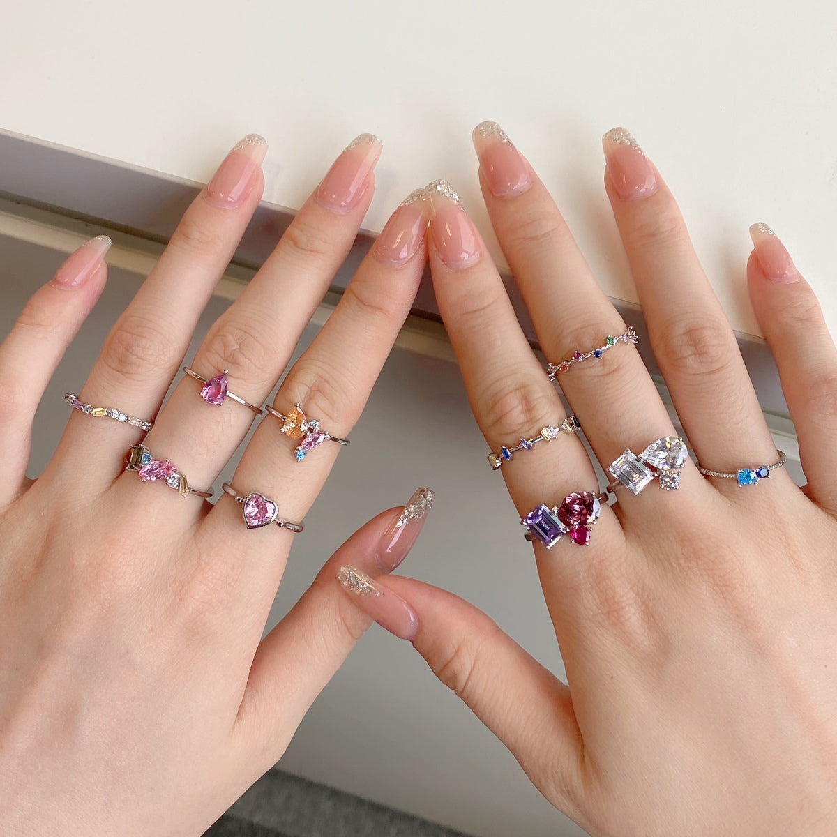 [Elowen Jewels]Unique Trapezoid Cut Daily Ring