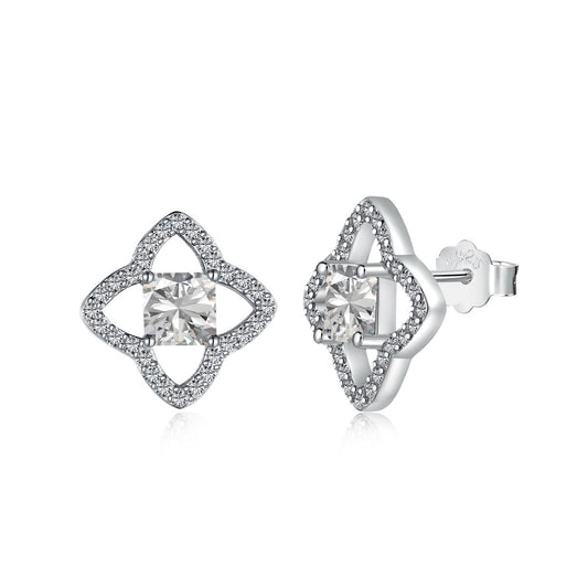 [Elowen Jewels ]Elegant Star Shape Princess Cut Daily Earrings