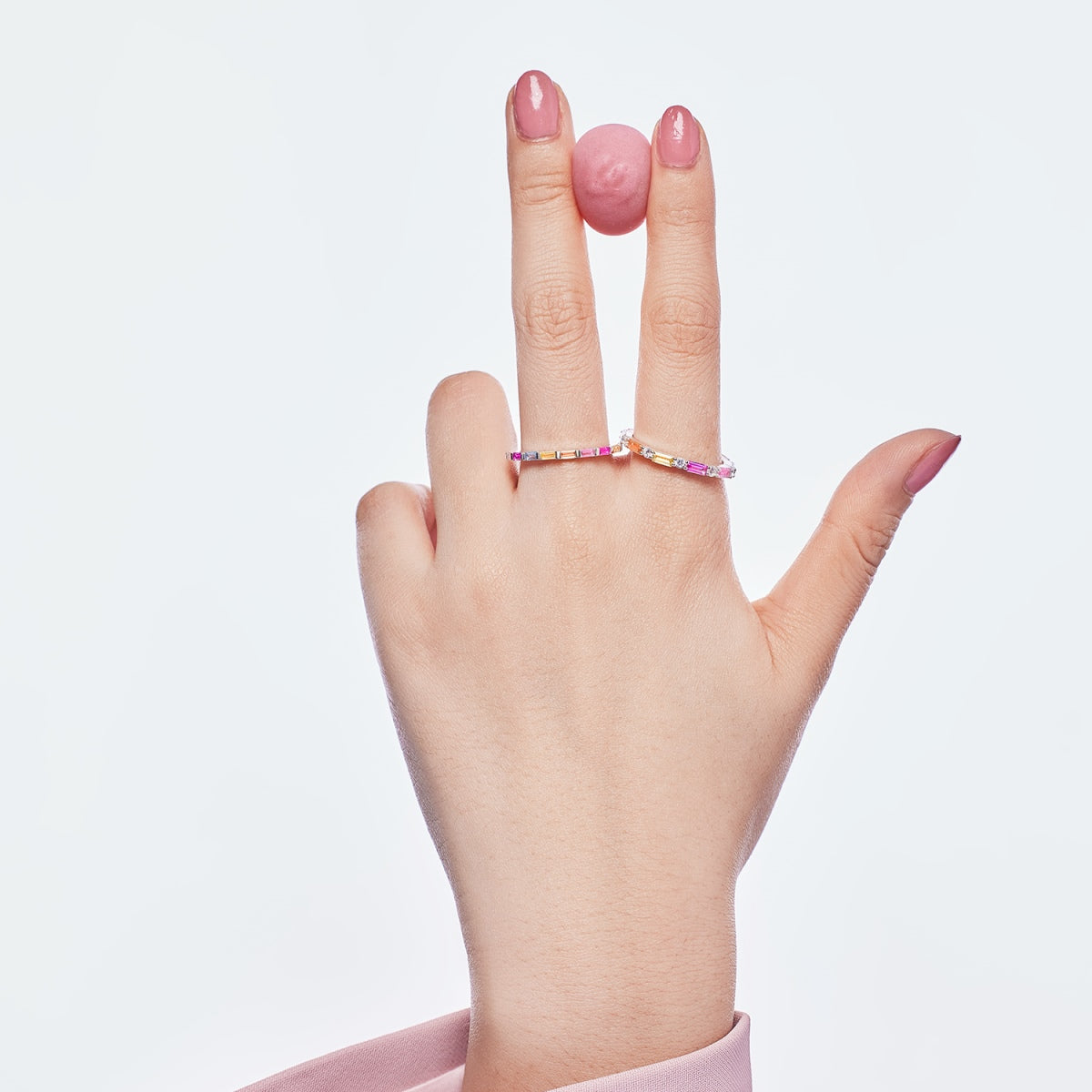 [Elowen Jewels]Lively In Shades Elegant Radiant Cut Daily Ring