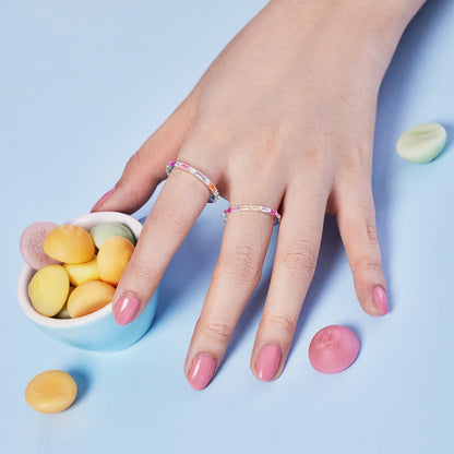 [Elowen Jewels]Lively In Shades Elegant Radiant Cut Daily Ring