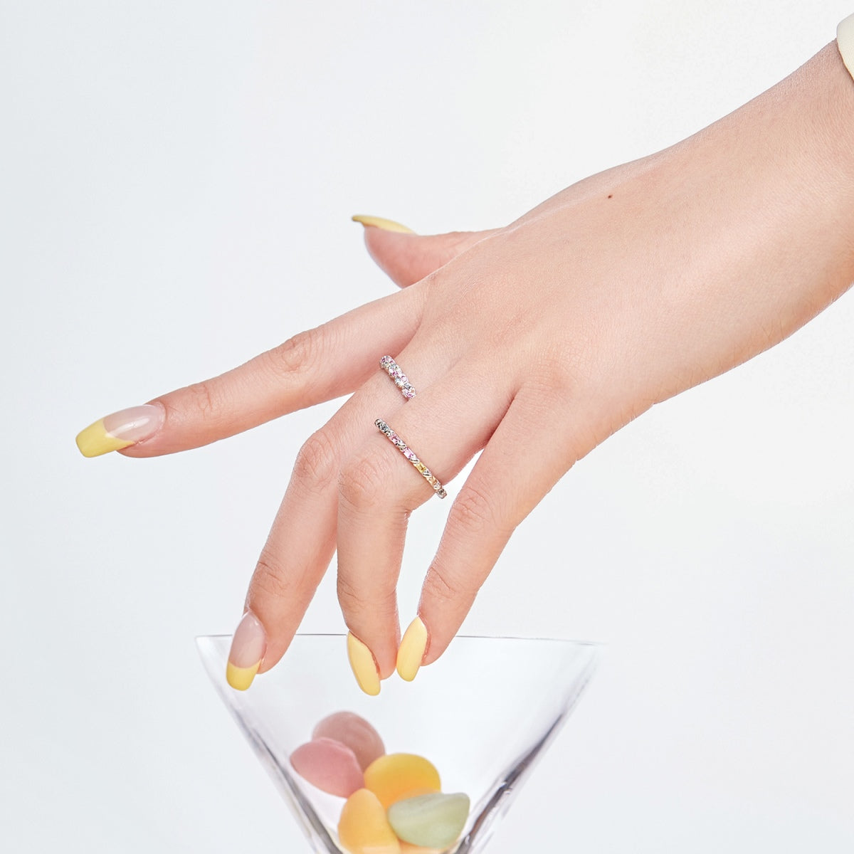 [Elowen Jewels]Charming Colorful Round Cut Daily Ring