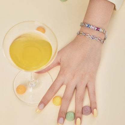 [Elowen Jewels]Dazzling Colorful Daily Bracelet